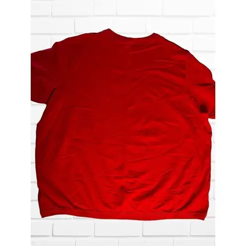 Cabin creek Women's 2X T-shirt America USA Flag New Red