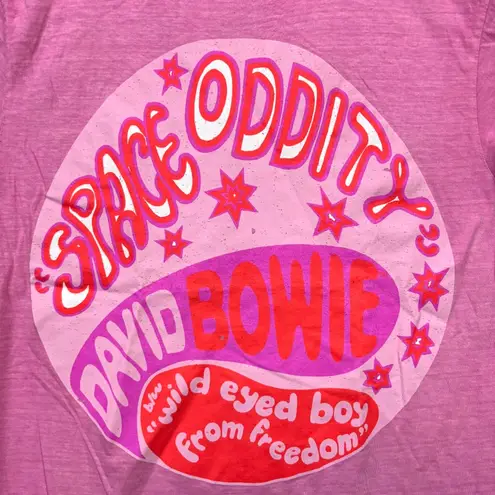 Space Oddity David Bowie Rock T-Shirt Size Medium