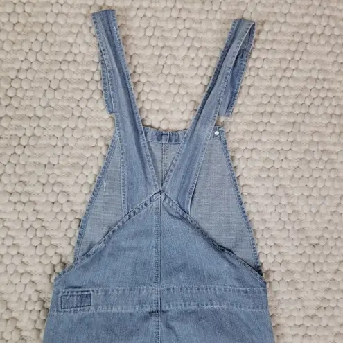 ASOS  Distressed Ripped Denim Overalls Light Blue Sz 28