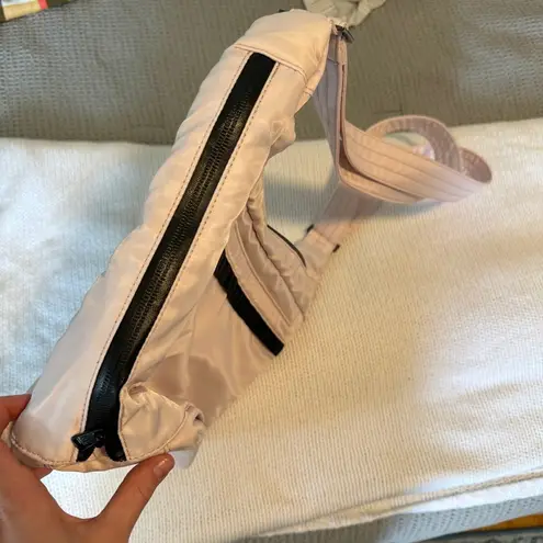 Lug Pink and Black Shoulder Bag Sporty Design