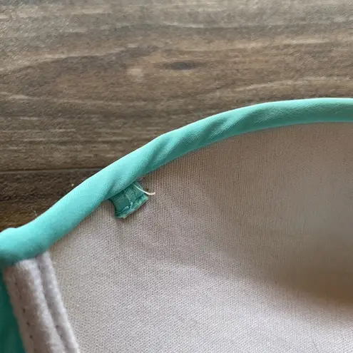 Mint Strappy Bandeau Bikini Top Size Small