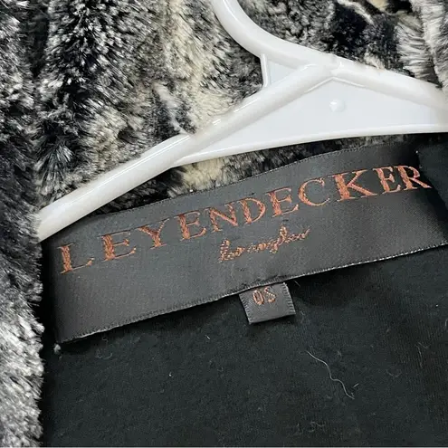 Leyendecker Festival Sweater faux fur poncho Black (one size) rave party funky Size undefined