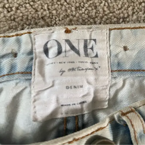 One Teaspoon  Trashed Freebirds Skinny Jeans Size 26 Bin 97