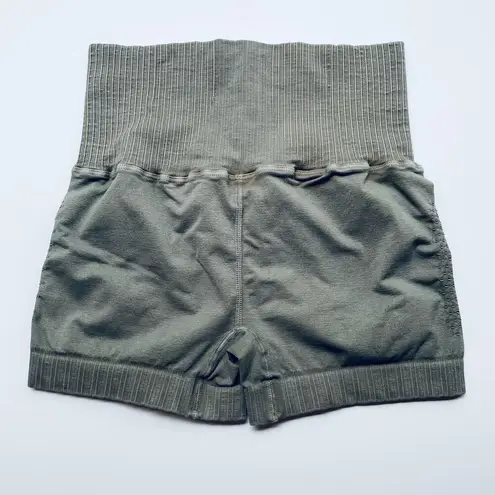 Free People Movement Good Karma Running Shorts Desert Taupe Size XS/Small NEW