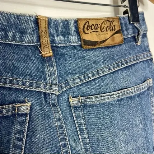 Coca-Cola Coco-Cola Vintage Straight Leg High Rise Jeans Women's Size 12 1980's