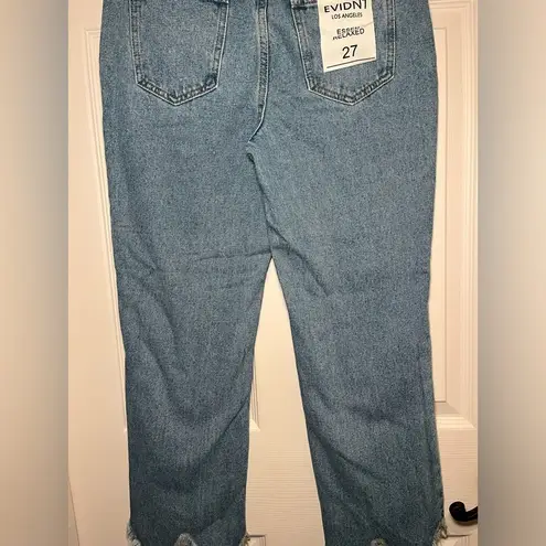 Evidnt NWT Los Angeles Size 27 High Rise Essen Relaxed Denim Jeans