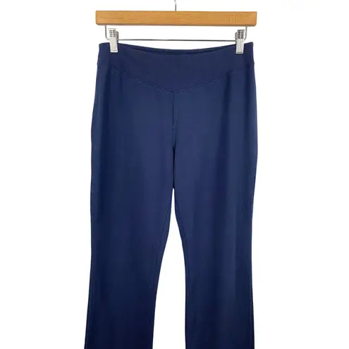 D&Co. Active Womens Navy Blue Bootcut Leggings XS Cotton Blend