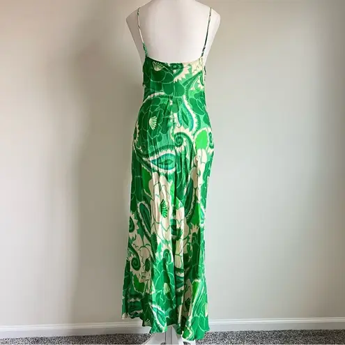Farm Rio Anthropologie Tropical Groove Circle Cut Out Midi Dress Small