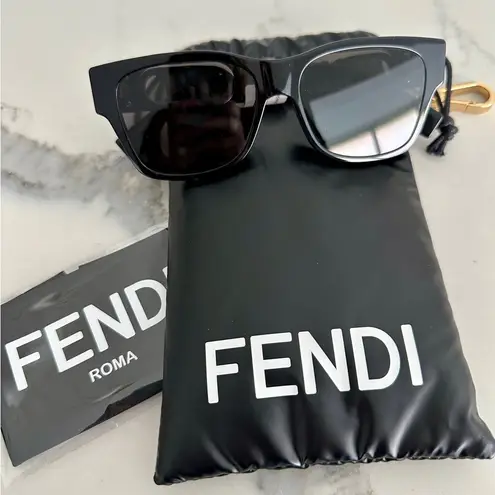 Fendi  Crystal Embellished Sunglasses