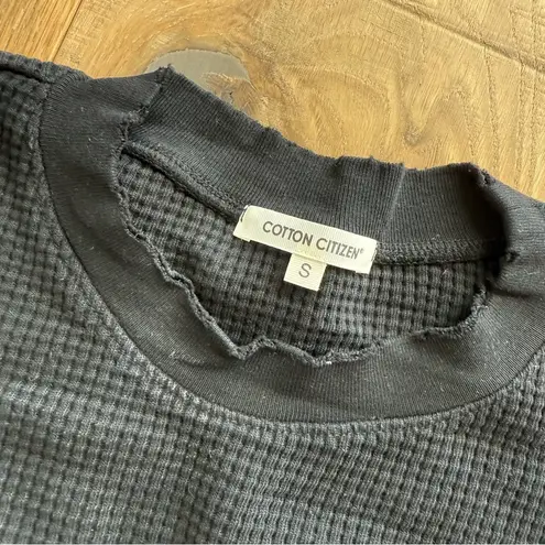 Cotton Citizen NEW NWT Black Monaco Long Sleeve Midi Dress