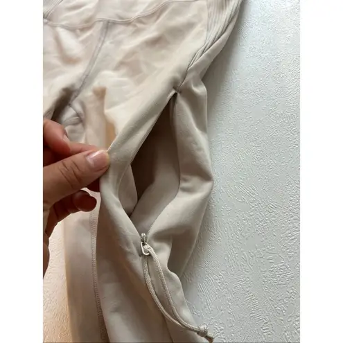 Avalanche Outdoor Supply Co. High Rise Leggings XS Beige Tan with Side Pockets