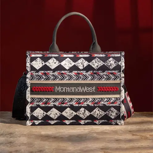 Montana West BOHO ETHNIC PRINT CONCEALED CARRY CROSSBODY