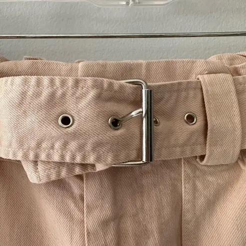 ALC Frank A.L.C. Jeans Pants Women’s 4 Pink Flynn Wide Leg Ankle Length Cropped Summer