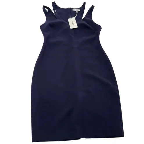 Likely Dress Womens Size 14 Blue Cruz Sleeveless Sheath Cutout Cocktail