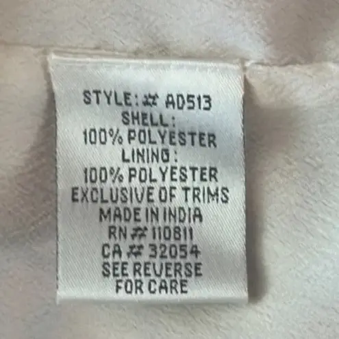 Yoana Baraschi Floral Beaded Sleeveless Dress Women's Knee Length Party Casual 2p