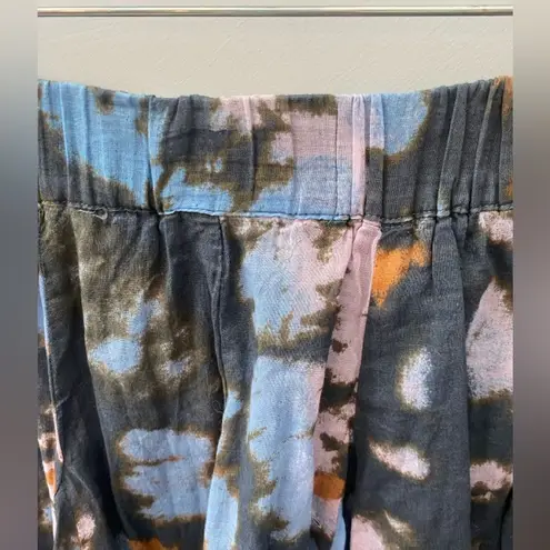 Free People  Sway My Way Mini Skirt Women’s Small Dark Floral Flowy Boho Coquette