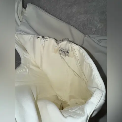 House Of CB NWOT Tamara Ivory Strapless Corset Maxi Dress sz XL