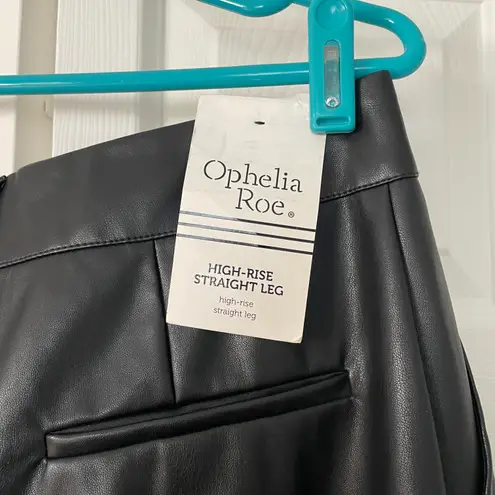 Ophelia Roe Faux Leather Pants size 14 XL