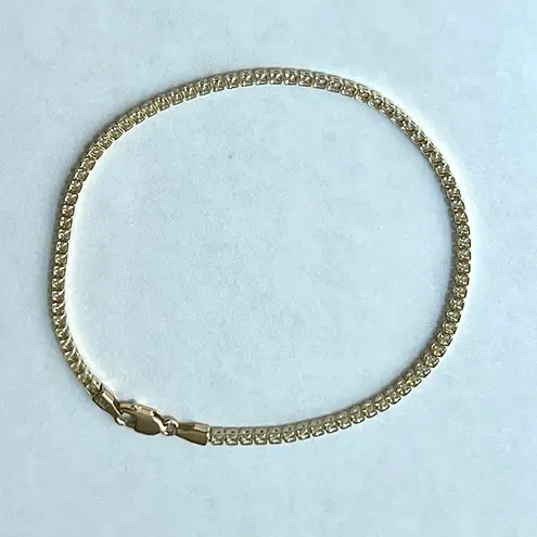 Tehrani Jewelry 14K Real Gold Tennis Bracelet