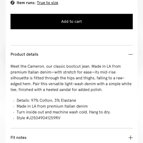 Veronica Beard size 28 Cameron high rise bootcut raw hem Jeans $328 curr… - Image 9