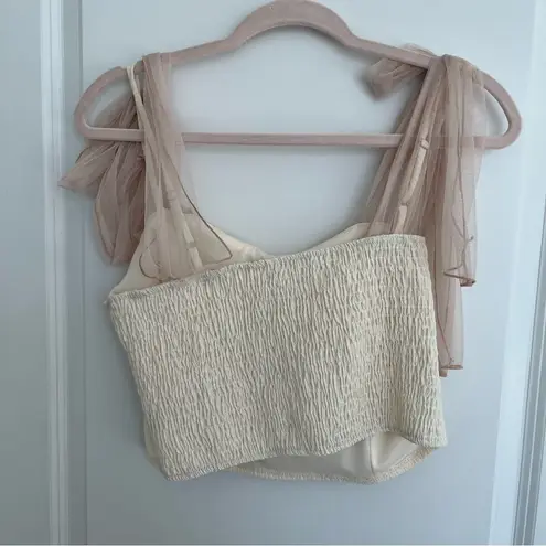 Altar'd State NEW Altar’d State Tulle Crop Top Size XL NWT