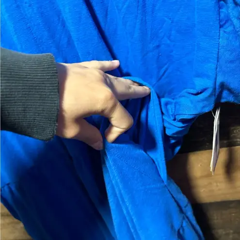 Seven7 Vibrant Blue Plus Size Dress w pockets