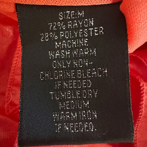 Source Unknown El Expensive Red Ruffle Hem Slip Dress/ Flowy Summer Dress (1095)