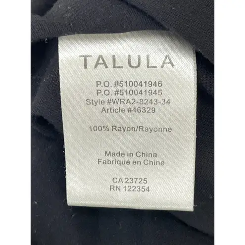 Talula  Women's Black Sleeveless V Neck Cami Camisole Mini Flare A Line Dress 4