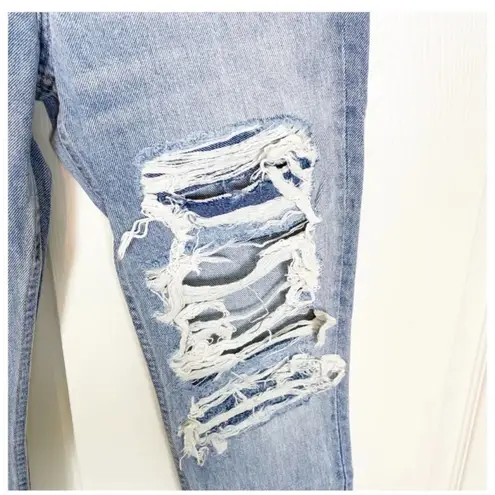 GRLFRND NWT x Revolve Karolina High-Rise E Street Distressed Skinny Jean Size 25