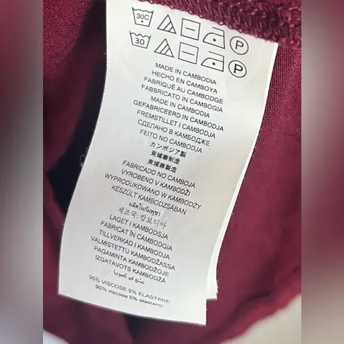 MICHAEL KORS Cowlneck Short Sleeves Blouse Size S