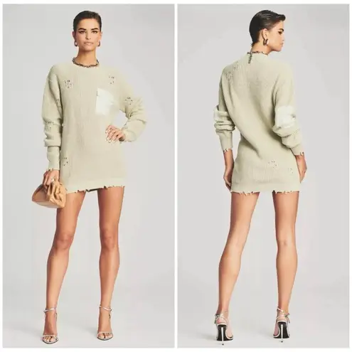 Revolve SER.O.YA Devin Sage Green Sweater Size XS