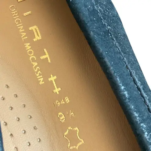 Wirth Original Womens Leather Moccasins Silver Horsebit