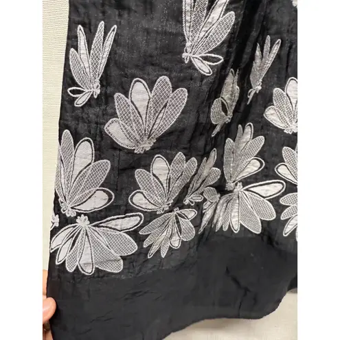 Anthropologie Lapis Maxi Skirt/Dress Boho Gray Smocked Fairy Grunge Whimsigoth Size undefined