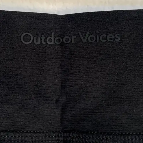 Outdoor Voices NWT  Warmup 10" Bike Shorts in Black