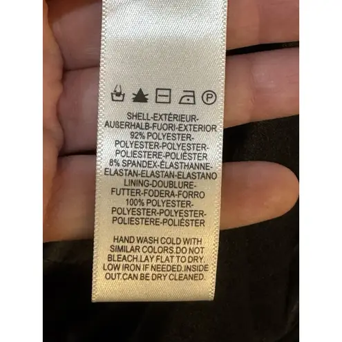 Dress the Population Women's Berkley Bodycon Mini Glam Tuxedo Dress Size XXL