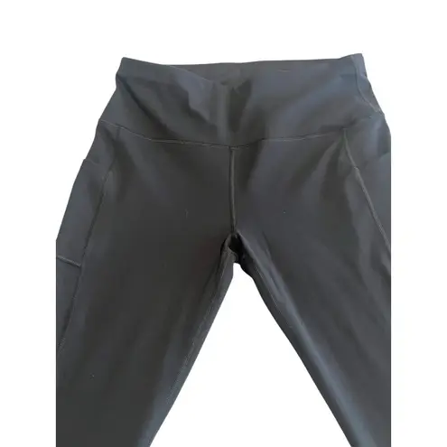 Fengbay Yoga Pants 2 Pack Womens XL Blue Black High Waist Pocket Tummy Control