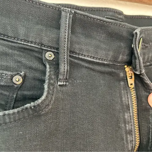 Mother Insider Crop Step Fray jeans Not Guilty 26 Black