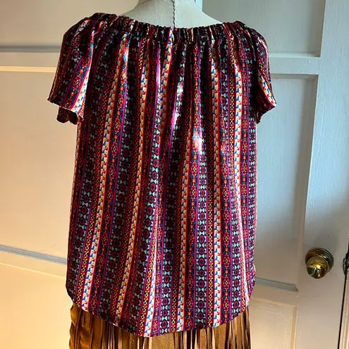 Liberty Love •Scandinavian peasant blouse•sz M