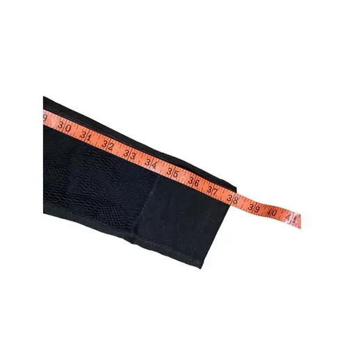 Nwot High Waisted Fishnet Leggings With Pockets Sexy Athletic Sporty Lounge Ever Black Size XS