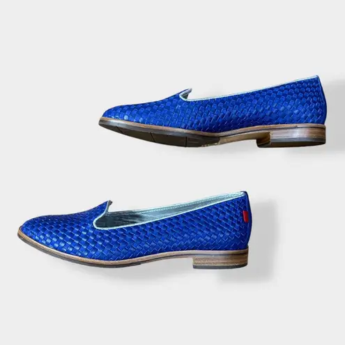 Marc Joseph New York Leather Columbus Flats in Blue size 7.5