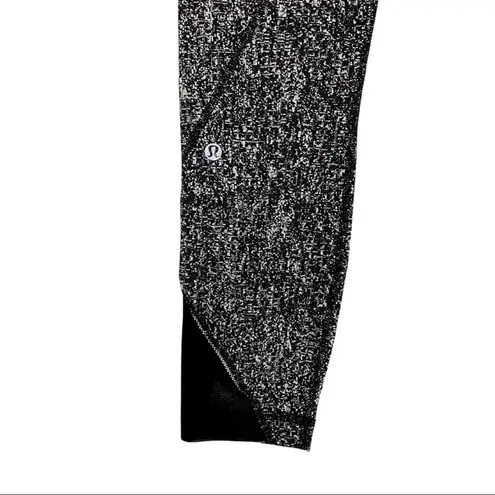 Lululemon Power Luxtreme Suited Jacquard Black & White