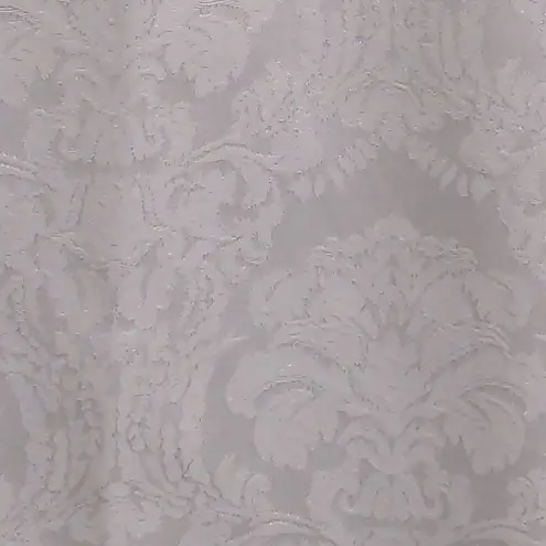 Jessica McClintock Gunne Sax Womens Formal Dress White Mesh Sleeveless USA 7