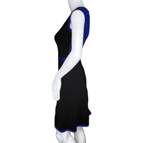 INC International Concepts Dress Womens XS Black Blue Bandage Party Cocktails