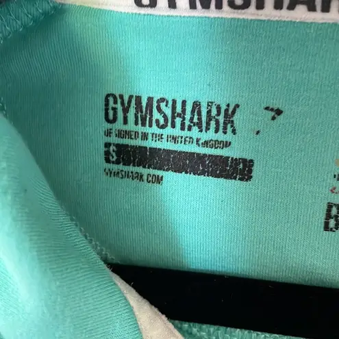 Gymshark  Mint Green/Gray Full Zip Hoodie Small