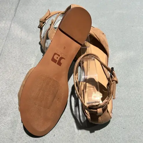 joe's jeans Joes Jean taupe/natural Sandal / Slides - Sz6.  B56