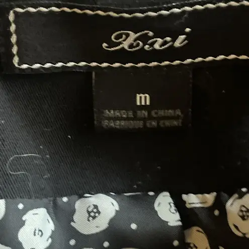 Xxi Forever 21 Black Light Weight Spring Summer Four Button Coat Medium