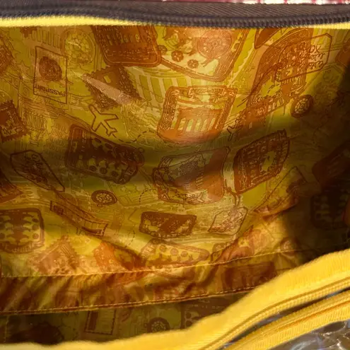 Samantha Brown Red Croc Embossed Rolling Carry On Travel Luggage Bag