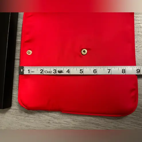 Giorgio Armani Beauty Red Clutch | Free Brooch Included