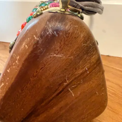 MAHLER Vintage Tropical Vacation Raffia Straw Floral Tiki Pinup 1960s Tan