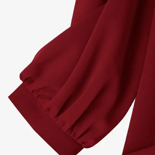 Zanzea Elegant Red Women's Top